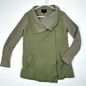 Anthropologie La Fee Verte Shawl Collar Cardigan Sweater